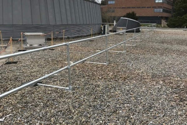 Gull Netting & Safety  Handrail Installation
