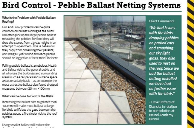 Ballast Netting Article Snippet
