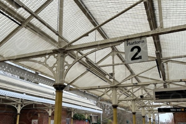 Platform Canopy with Complete Installation
