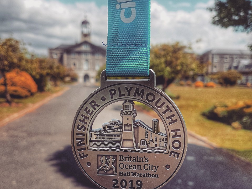 Britain's Ocean City Half Marathon Medal