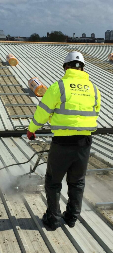Commercial Guano Cleaning to Roof area